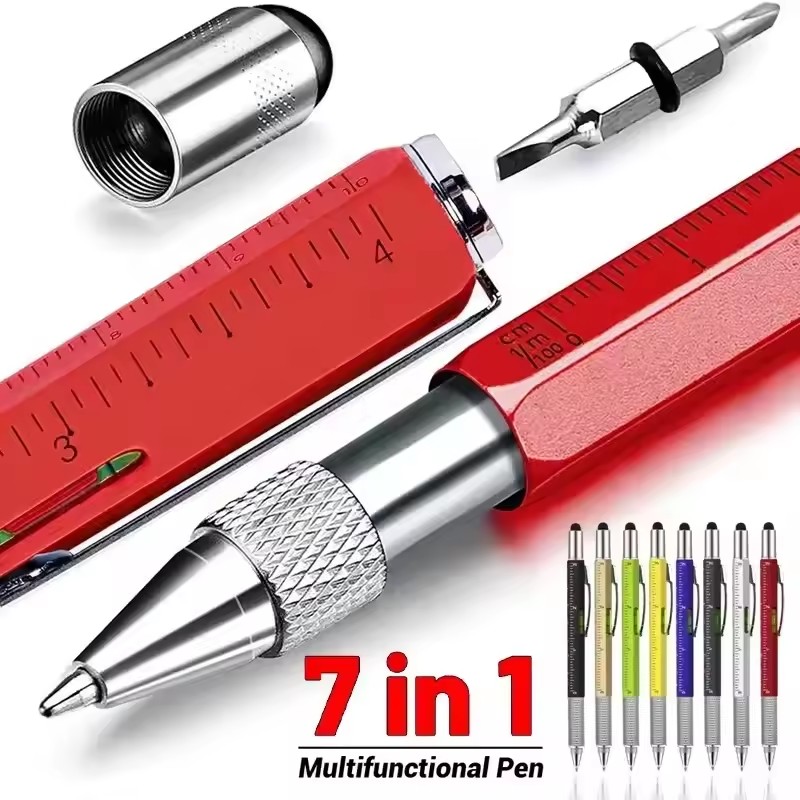 Writing Tools - 7 in 1 Multifunctional Pen Touch