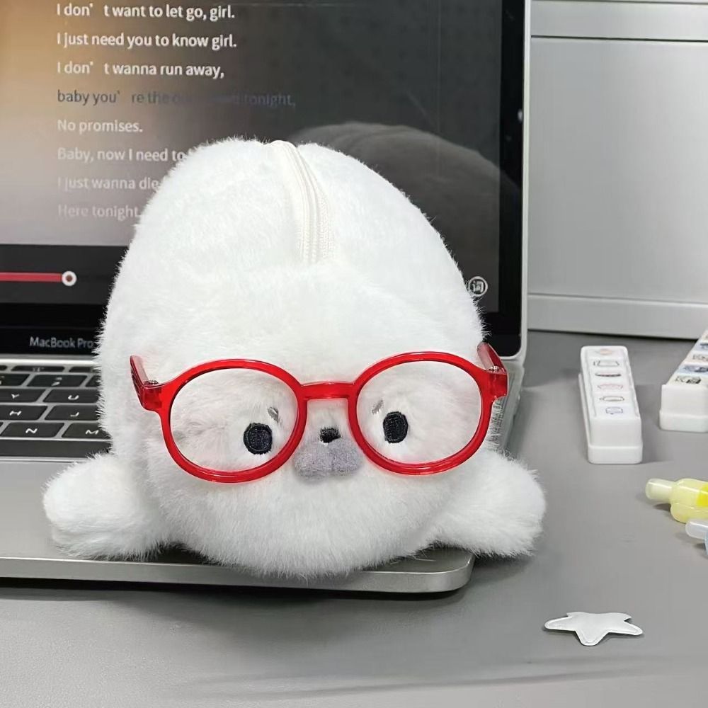 Funny Seal Doll Pencil Case Hi - огляд і ціна Aesthetic Large Pencil Case Pouch