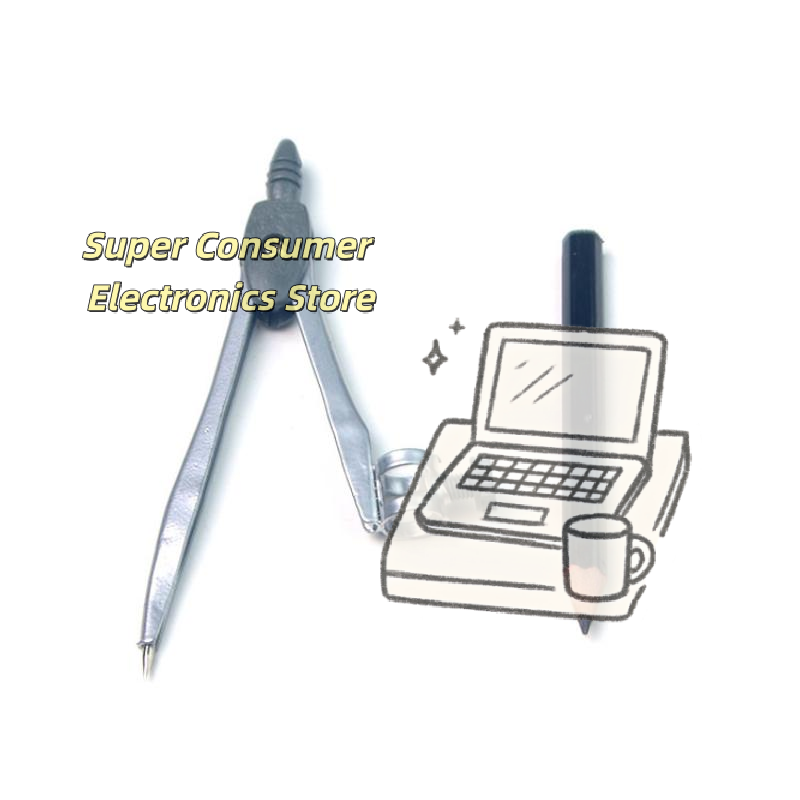 Metal Locking Compass Set Anti - огляд і ціна Math Geometry Set With Compass