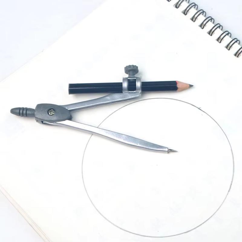 Metal Locking Compass Set Anti - огляд і ціна Math Geometry Set With Compass