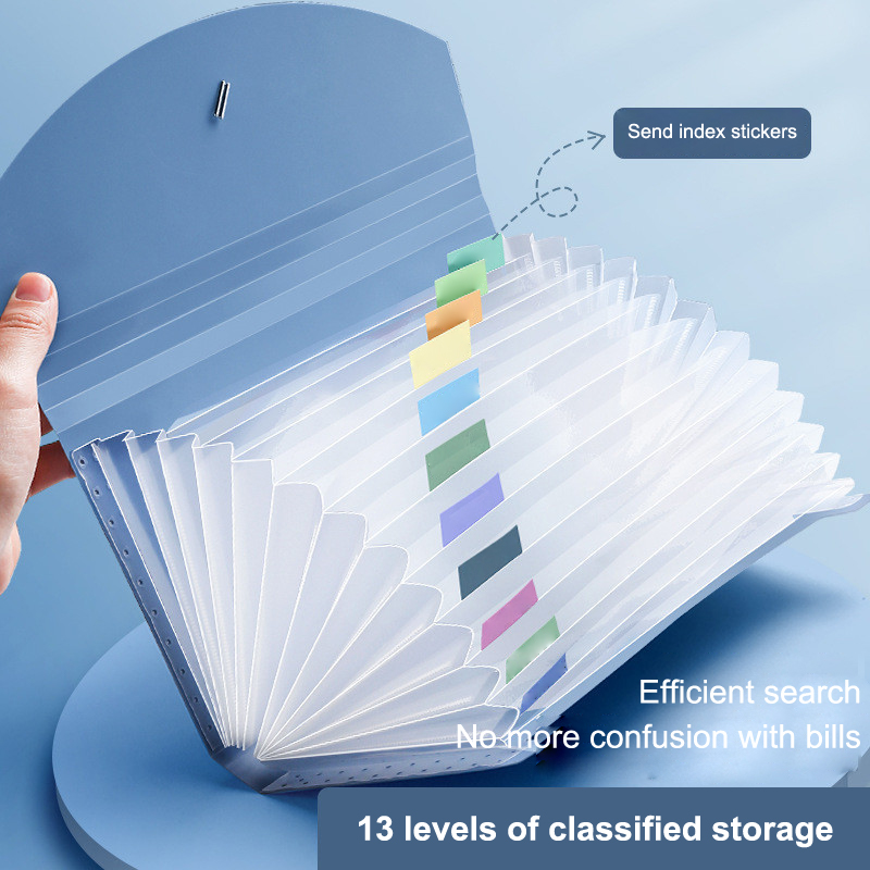 ~13 Pockets Expanding File Fol - огляд і ціна Expandable Accordion File Folder 13 Pockets