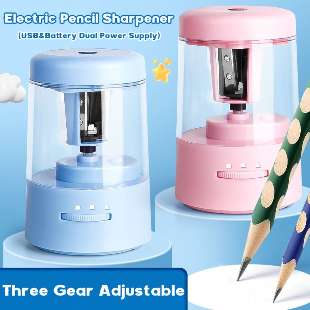 Three Gear Adjustable Electric - огляд і ціна Electric Pencil Sharpener Usb